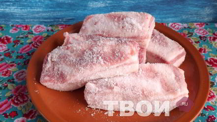 Рецепт домашнего сала