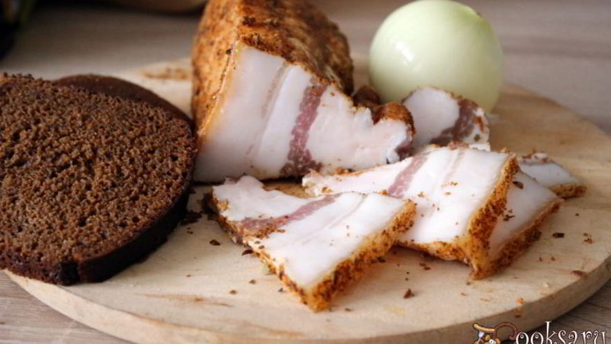 Рецепт домашнего соленого сала