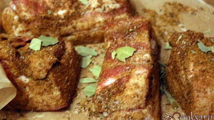 Рецепт домашнего соленого сала