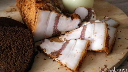 Рецепт домашнего соленого сала