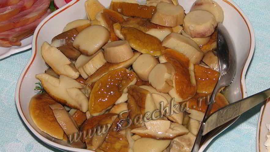 Рецепт грибов соленых