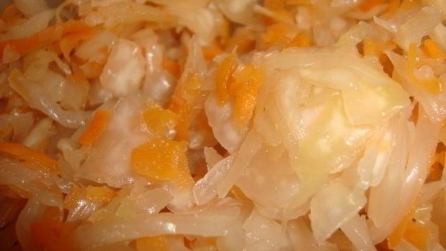 Рецепт капусты горячей заливки