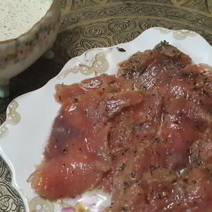 Рецепт Малосоленого лосося по-скандинавски