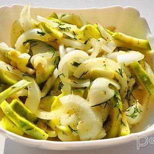 Рецепт Малосольных кабачков за 20 минут