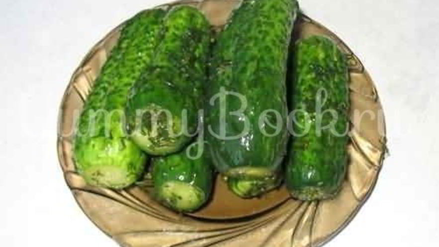 Рецепт малосольных огурчиков без рассола