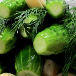 Рецепт Малосольных огурчиков в минеральной воде