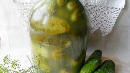 Рецепт Малосольных огурцов на зиму