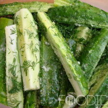 Рецепт Малосольных огурцов в пакете