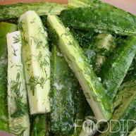 Рецепт Малосольных огурцов в пакете