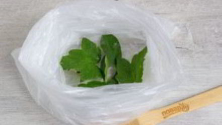 Рецепт малосольных овощей в пакете