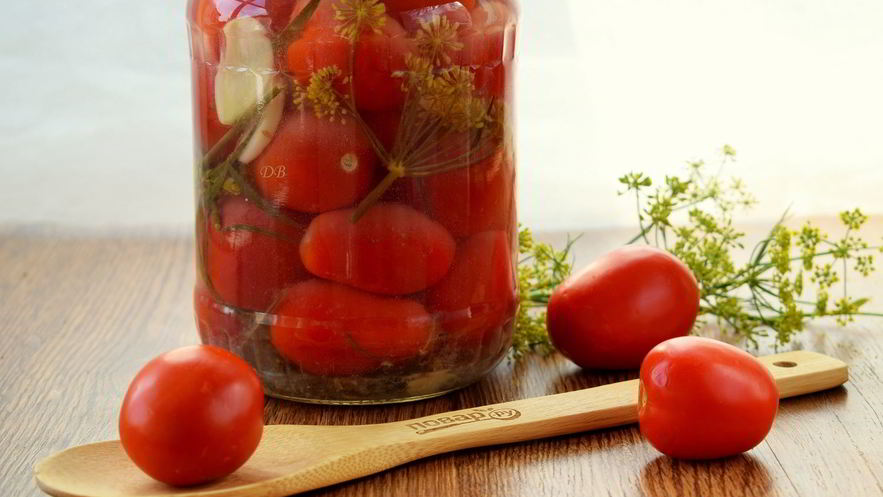 Рецепт малосольных помидоров классических