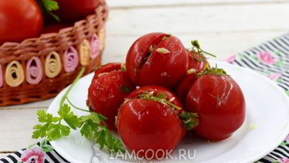 Рецепт Малосольных помидоров