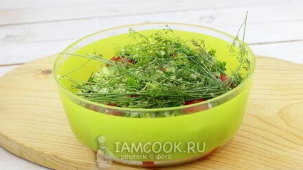 Рецепт малосольных помидоров