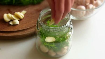 Рецепт малосольных шампиньонов