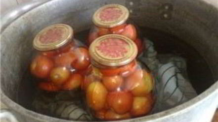 Рецепт помидоров консервированных сладких