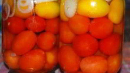 Рецепт помидоров консервированных сладких