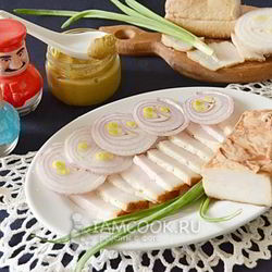 Рецепт Сала копченого