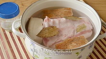 Рецепт сала копченого