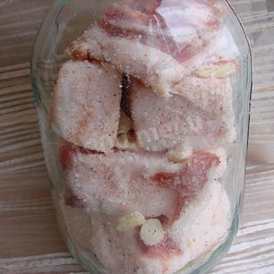 Рецепт Сала в банке для длительного хранения