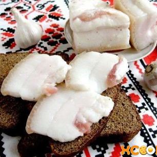 Рецепт Сала в рассоле в банке