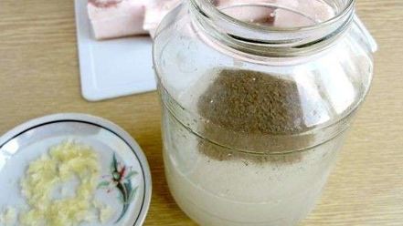 Рецепт сала в рассоле в банке