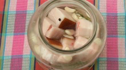 Рецепт сала в рассоле