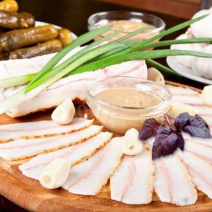 Рецепт Сала в тузлуке в банке