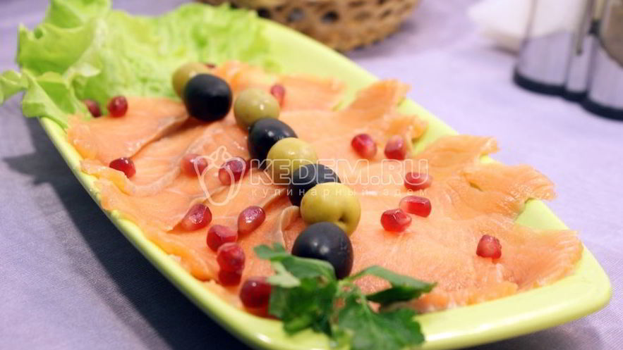 Рецепт семги малосоленой