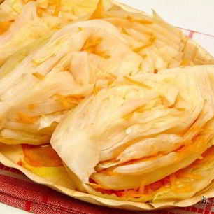 Рецепт Соленой капусты с чесноком