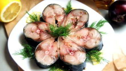 Рецепт соленой скумбрии сухого посола