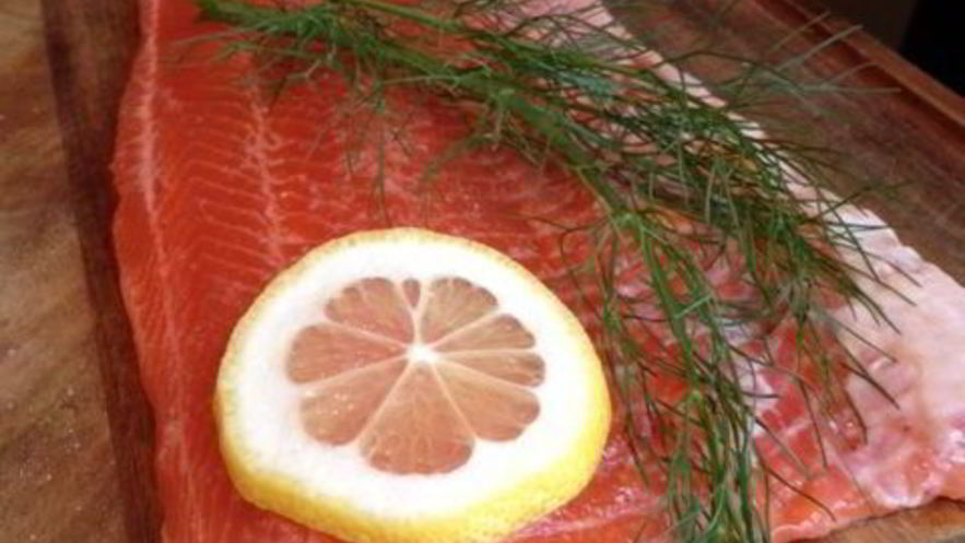 Рецепт соленого лосося