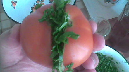 Рецепт соленых бурых помидоров