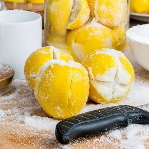 Рецепт Соленых лимонов