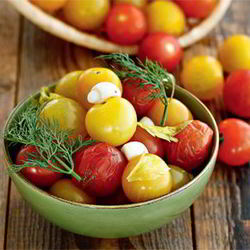 Рецепт Соленых помидоров черри