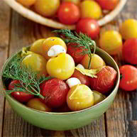 Рецепт Соленых помидоров черри