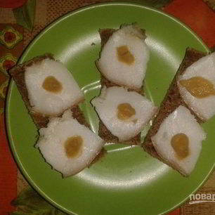 Рецепт Вкусного соленого сала