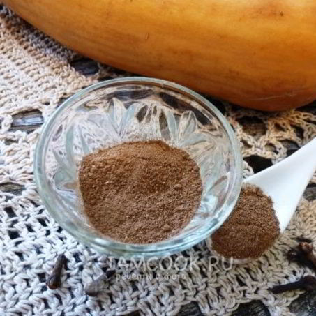 Рецепт Специй для тыквы