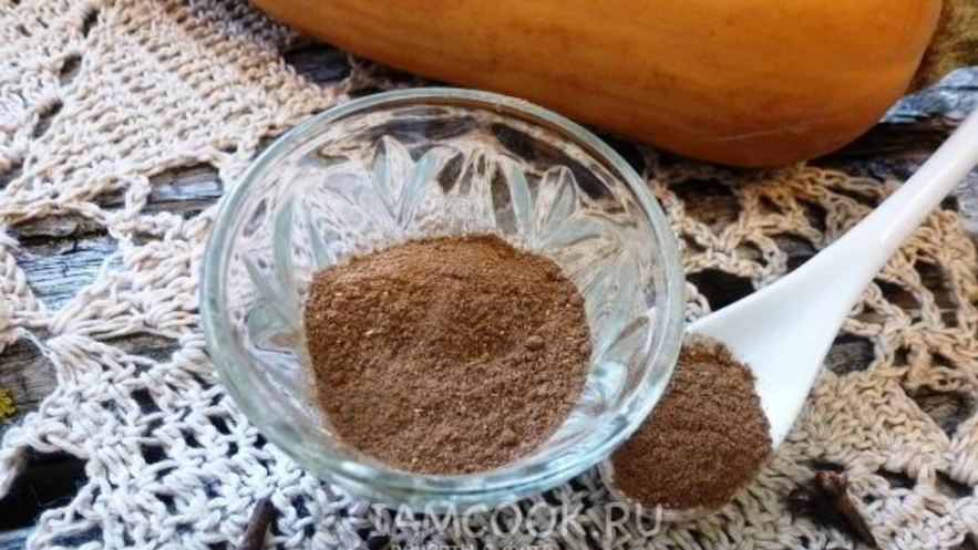 Рецепт специй для тыквы