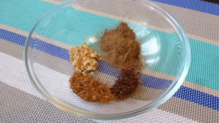 Рецепт специй для тыквы