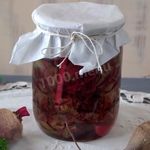 Рецепт Свекольной ботвы на зиму