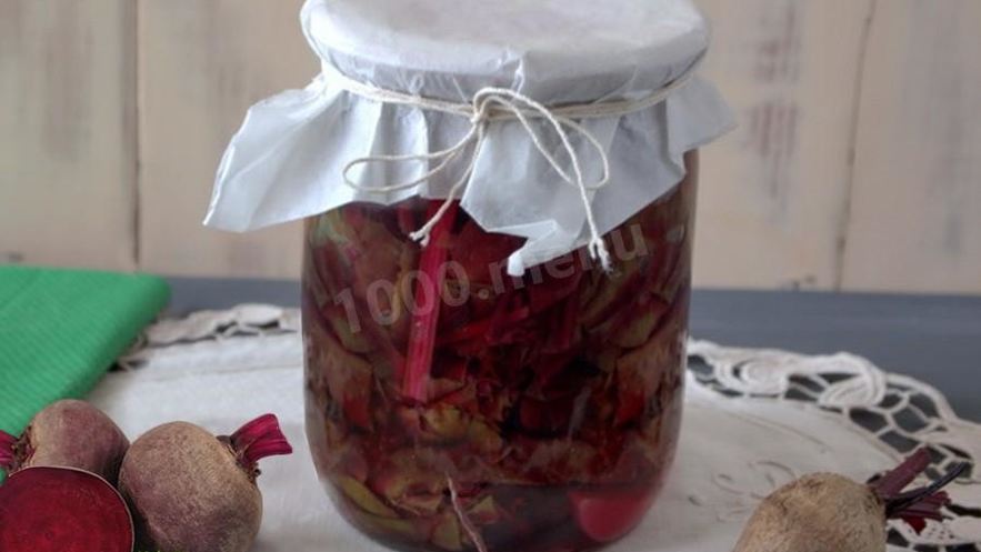 Рецепт свекольной ботвы на зиму