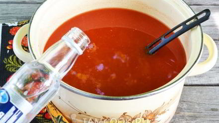 Рецепт томатного сока через мясорубку на зиму