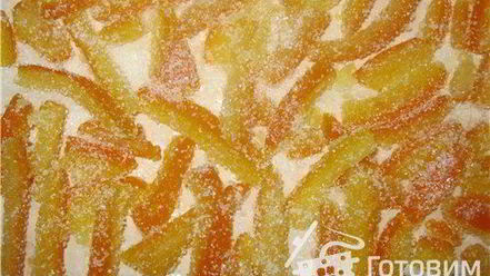 Рецепт апельсиновых цукатов