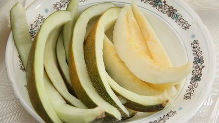 Рецепт дынных цукатов