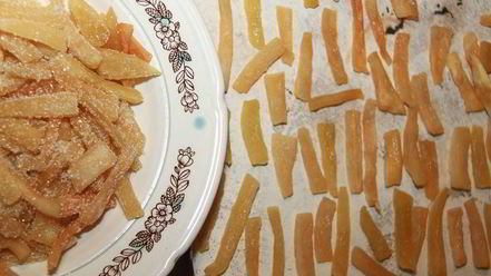 Рецепт дынных цукатов