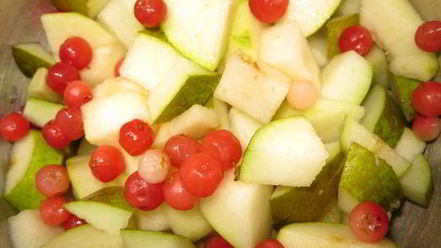 Рецепт грушевого варенья с брусникой