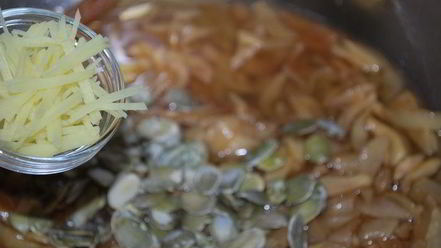 Рецепт грушевого варенья с тыквенными семечками и имбирем