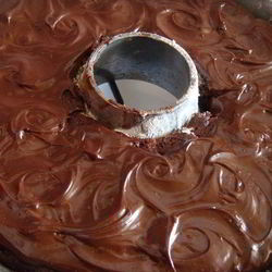 Рецепт Кольца с вареньем и шоколадом