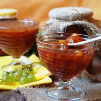 Конфитюр из мелкого зеленого винограда