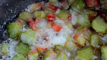 Рецепт конфитюра из ревеня с корицей